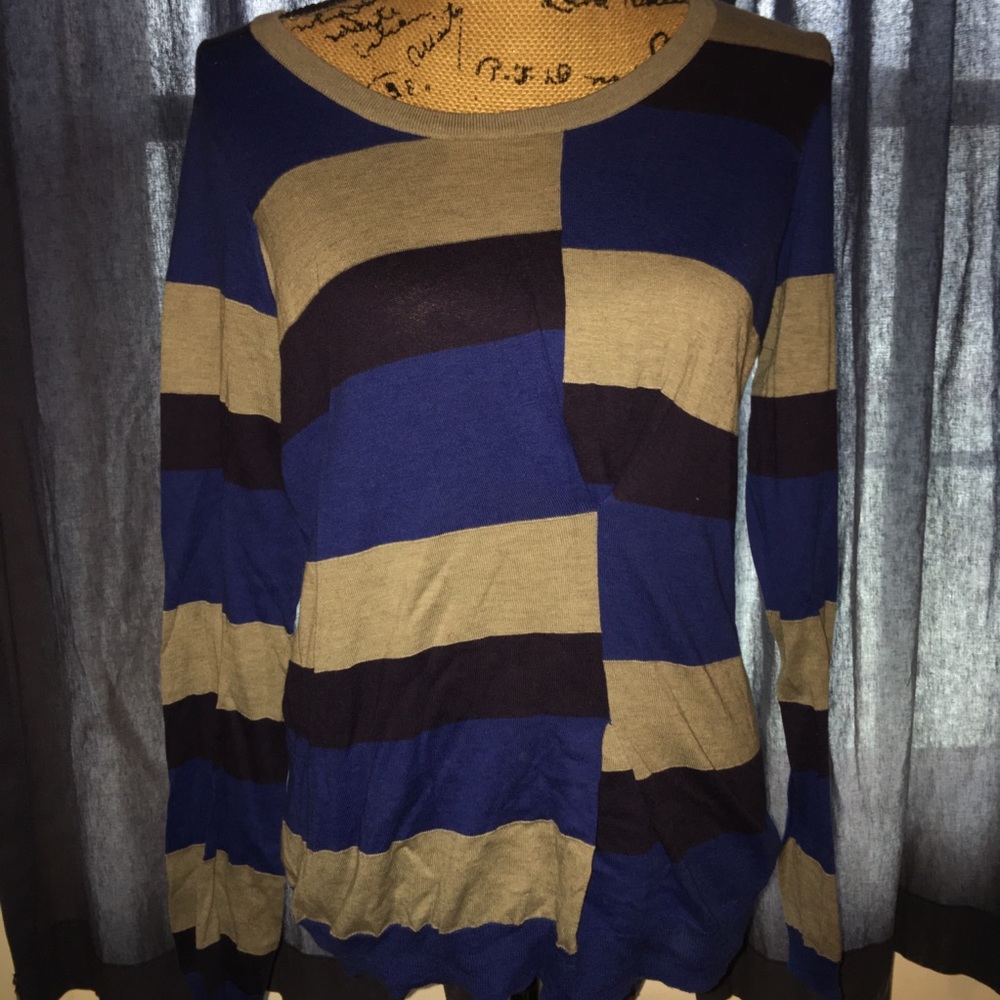 Marc By Marc Jacobs Medium Blue Gray Sweater